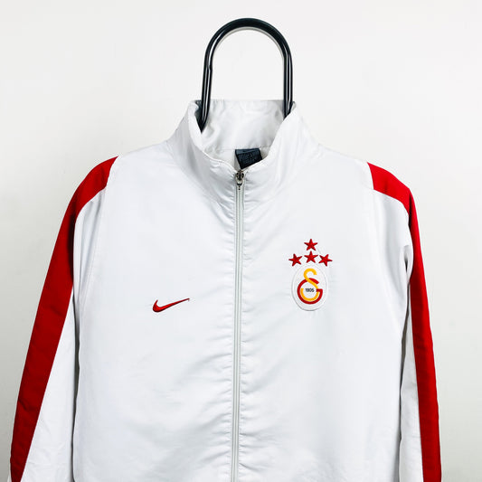 00s Nike Galatasaray Windbreaker Jacket White Small