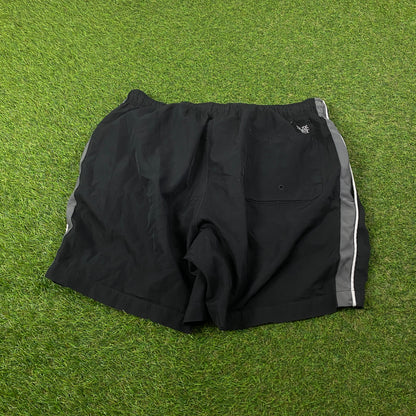 00s Nike Piping Shorts Black Medium