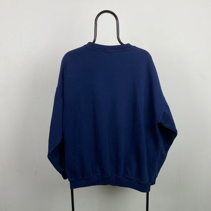 Retro Duck Sweatshirt Blue XL