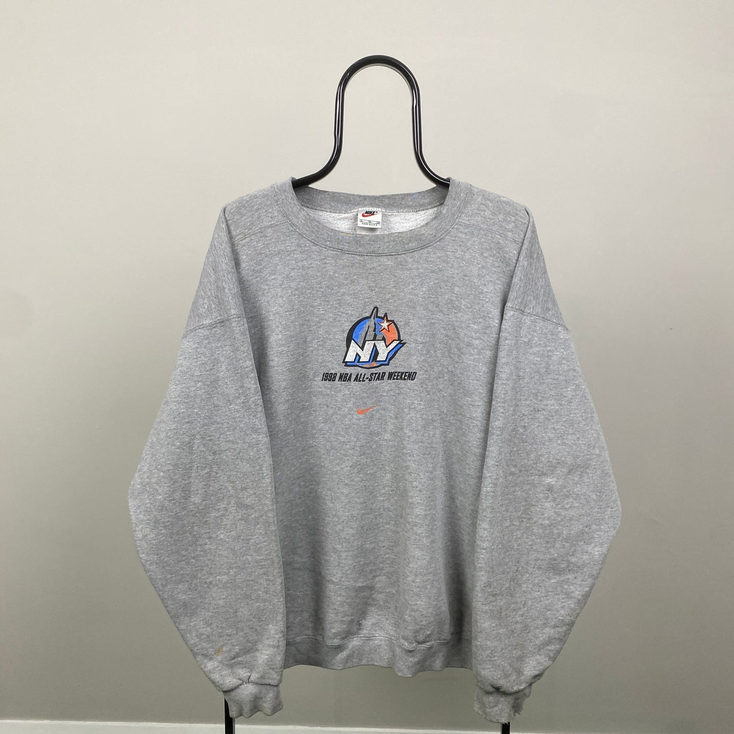 1998 Nike NBA All Stars Sweatshirt Grey XL