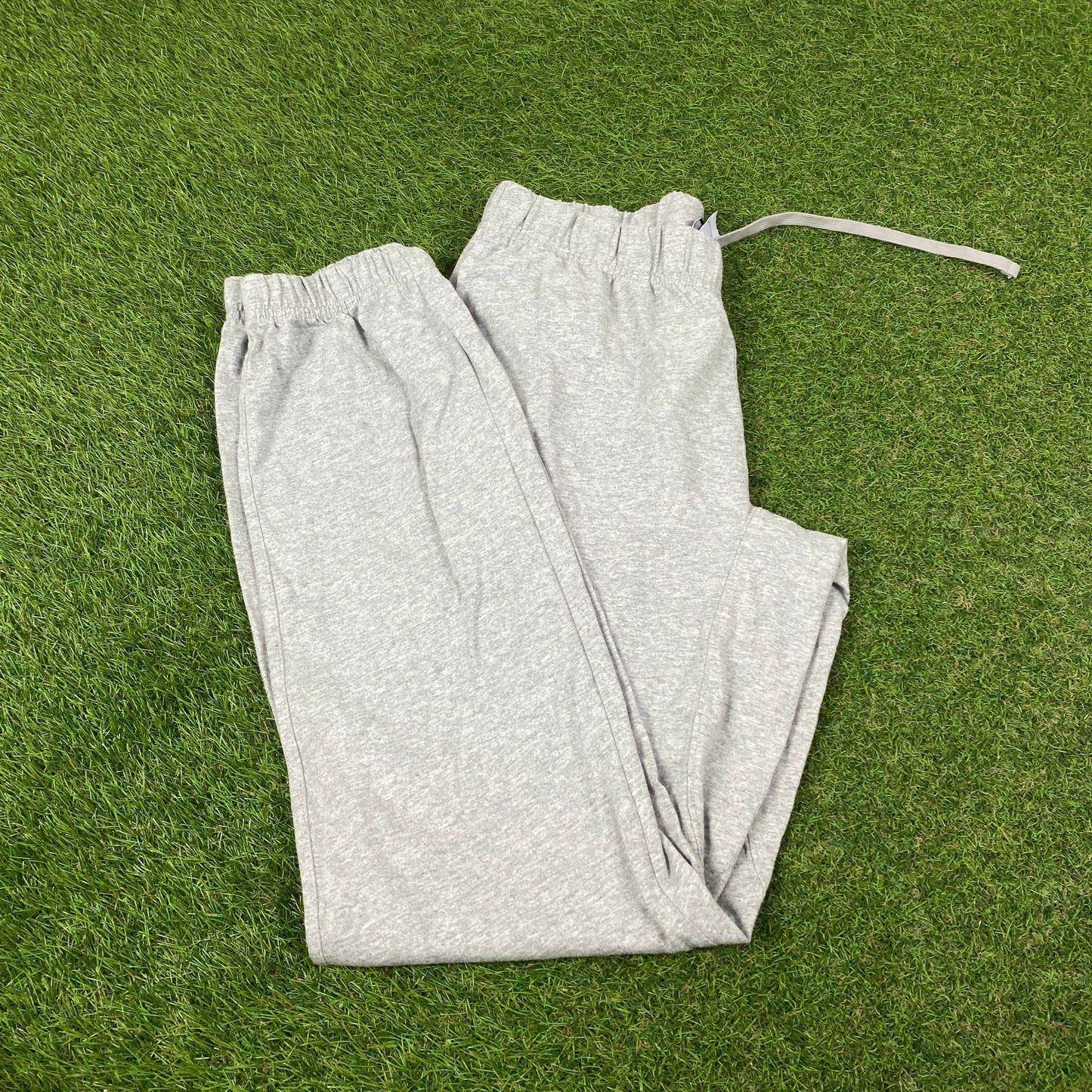 00s Nike Cotton Joggers Grey Small