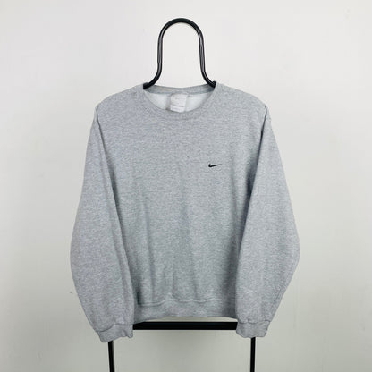 00s Nike Sweatshirt Grey Medium