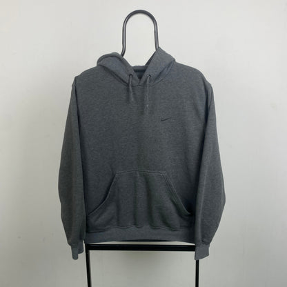 00s Nike Heavyweight Hoodie Grey Medium