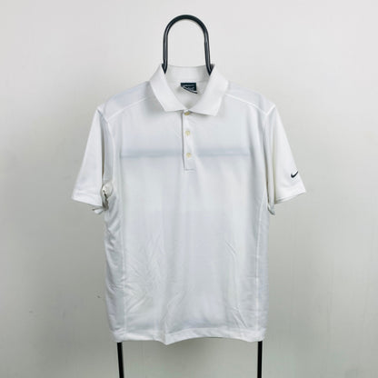 00s Nike Golf Polo Shirt T-Shirt White Medium