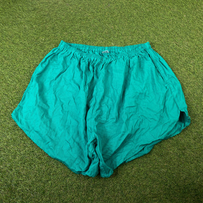 Retro Sprinter Shorts Green XL