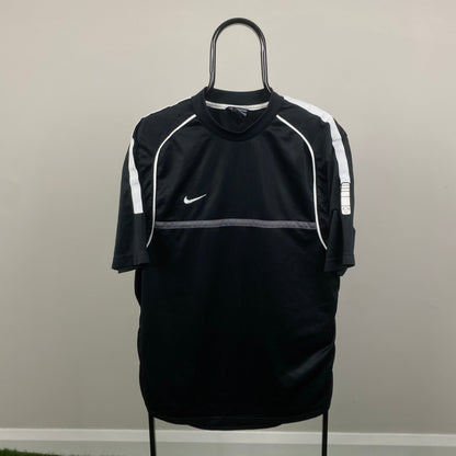 00s Nike Piping T-Shirt Black Large