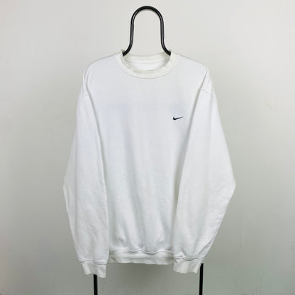 00s Nike Heavyweight Sweatshirt White XL