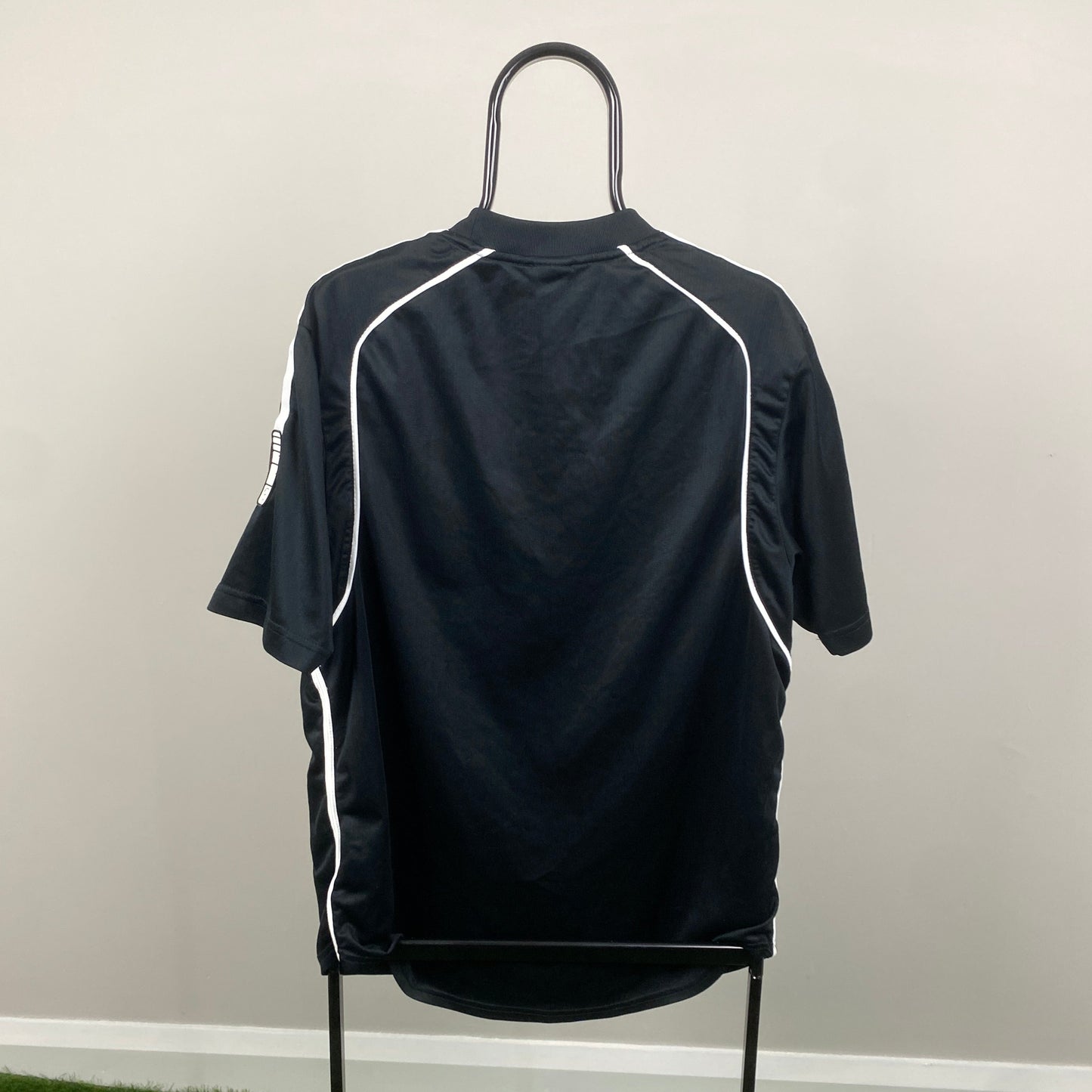 00s Nike Piping T-Shirt Black Large