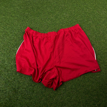 Retro Champion Sprinter Shorts Red XL
