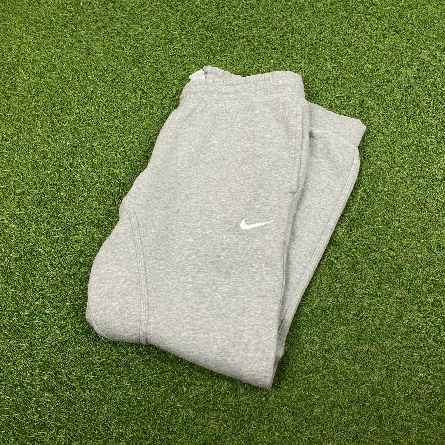 00s Nike Cotton Joggers Grey Small