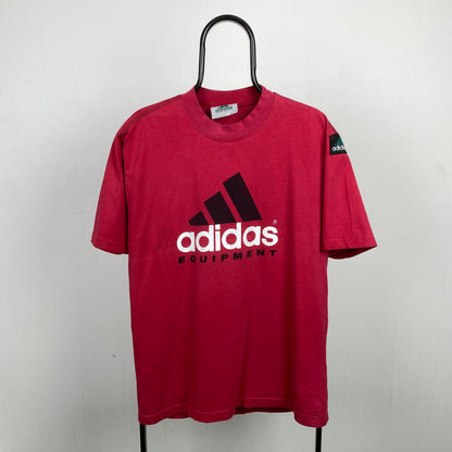 90s Adidas Equipment T-Shirt Red Large