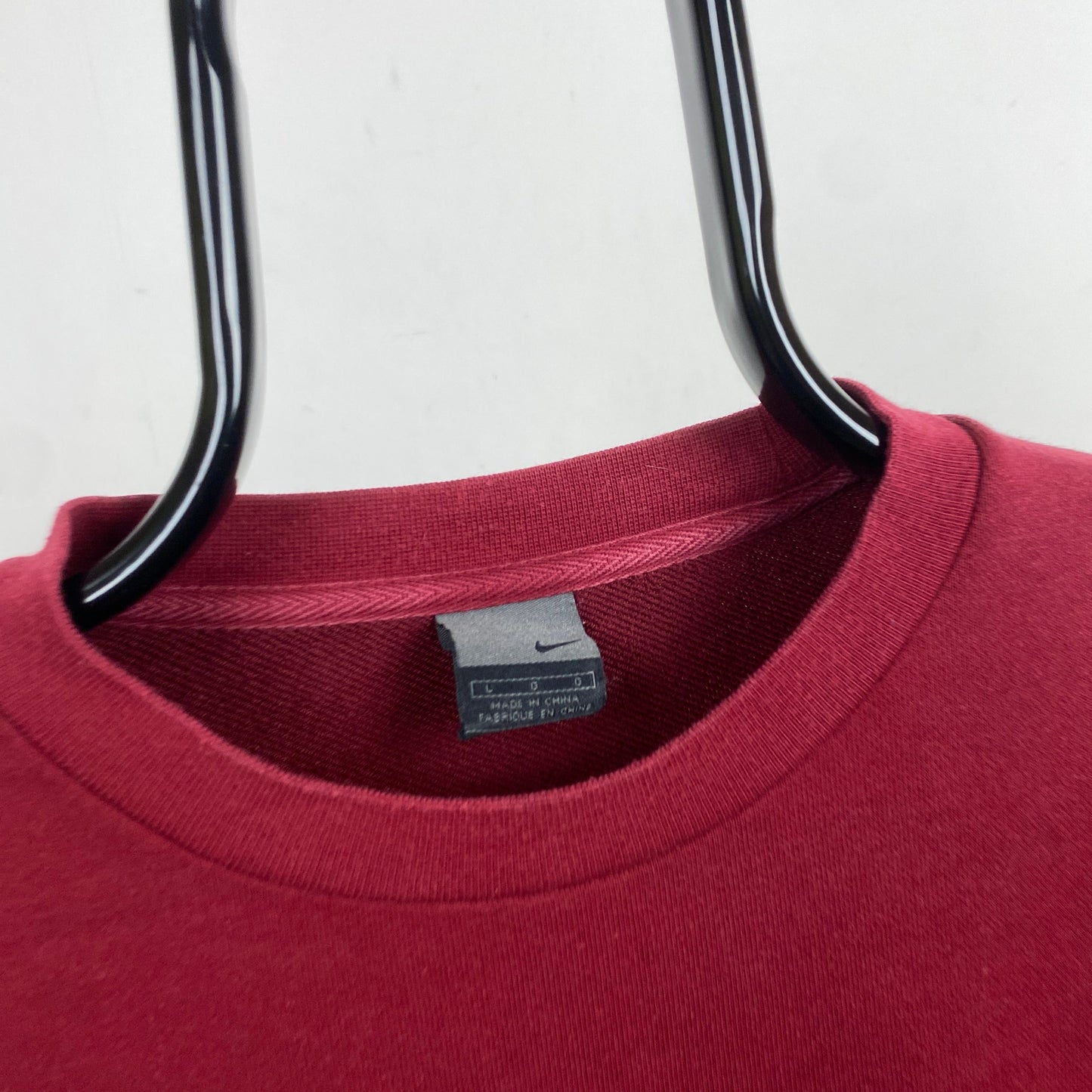 90s Nike Basketball Sweatshirt Red Large