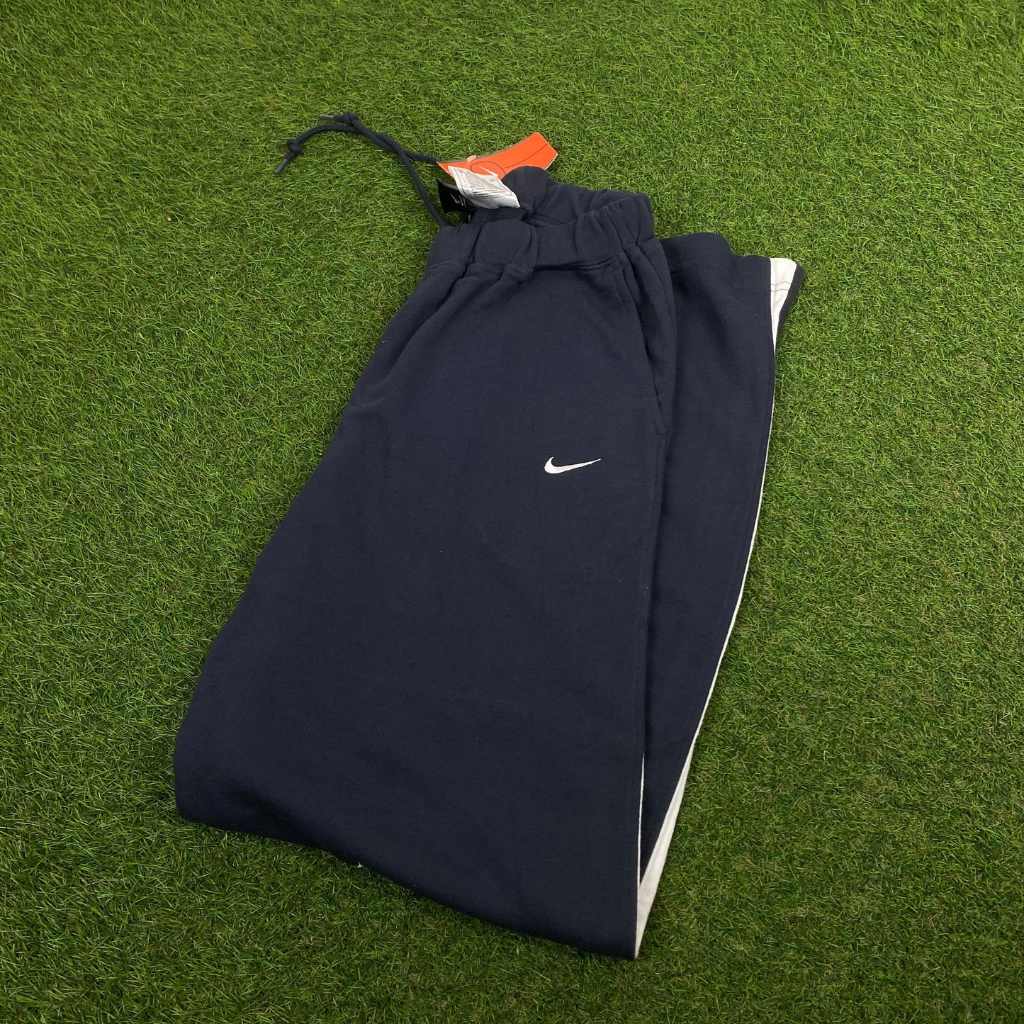 00s Nike Cotton Joggers Blue Small