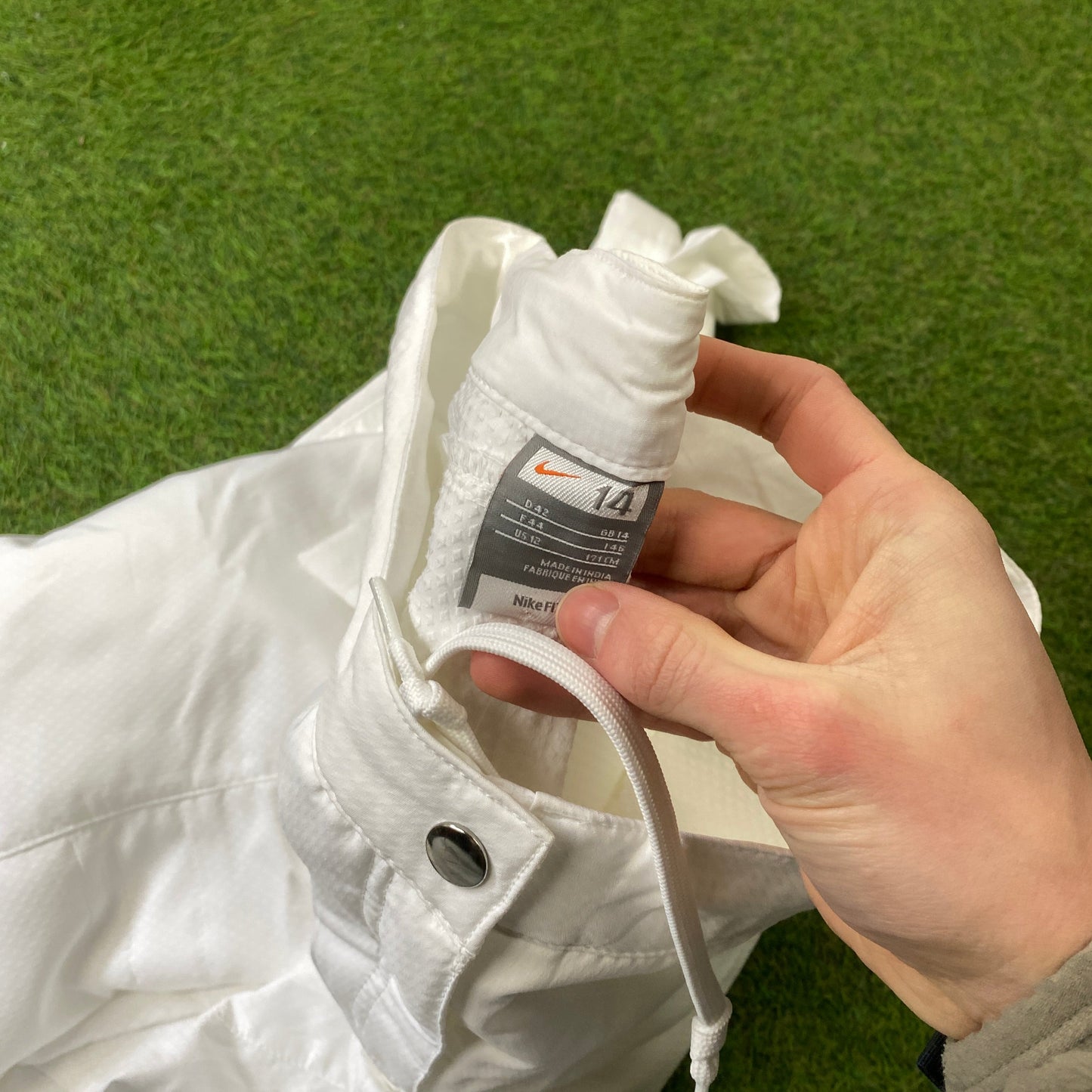 00s Nike Parachute Joggers White XL
