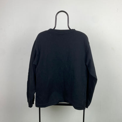 Retro 90s Hot Rod Sweatshirt Black Small