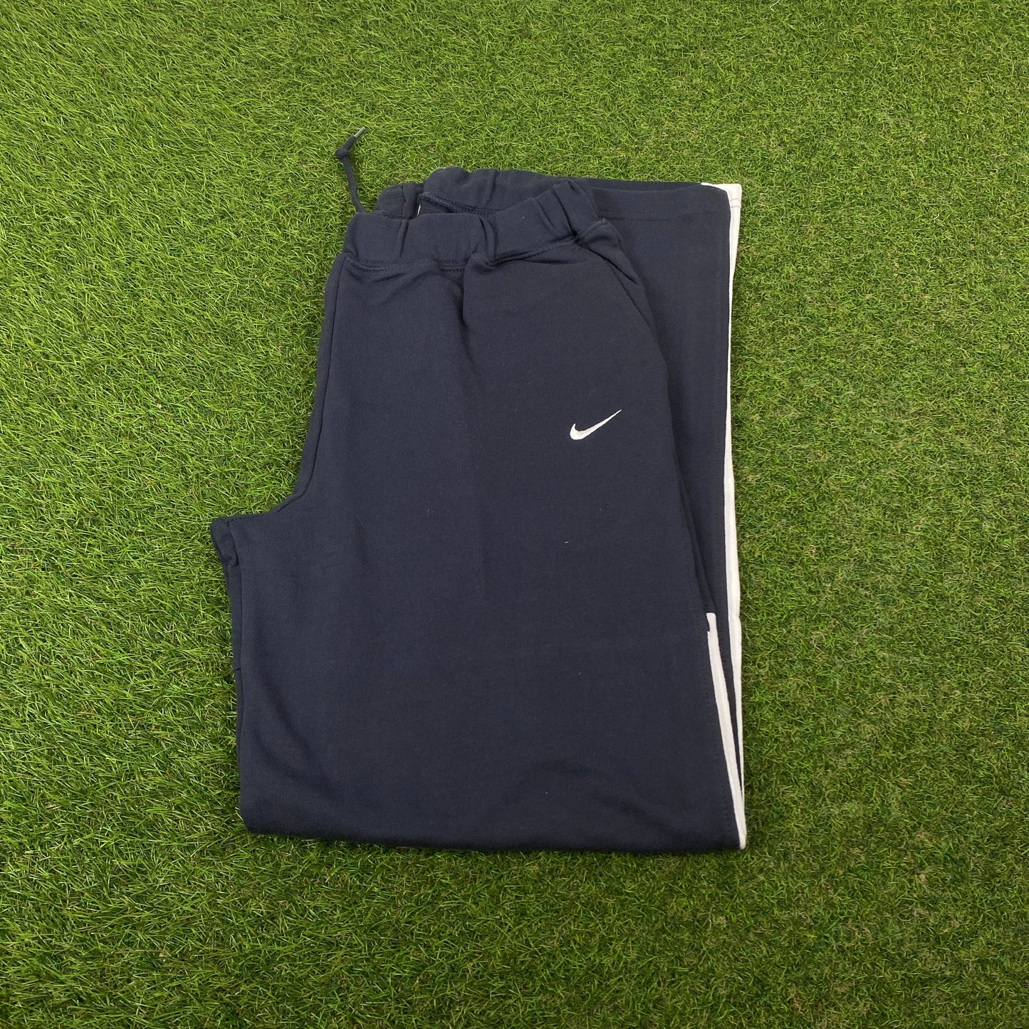 00s Nike Cotton Joggers Blue Small
