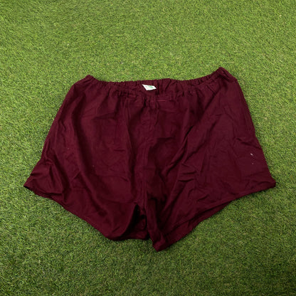 Retro Sprinter Shorts Red XL