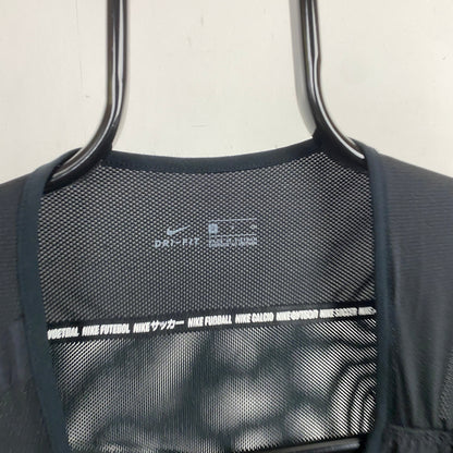 00s Nike Running Vest Windbreaker Jacket Black Small
