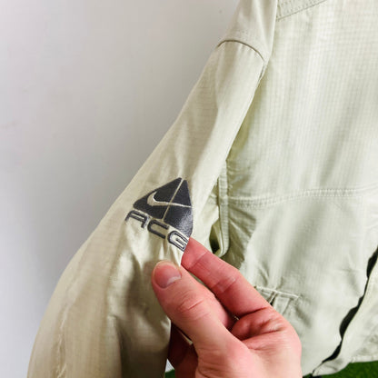 90s Nike ACG Waterproof Puffer Jacket Brown XS