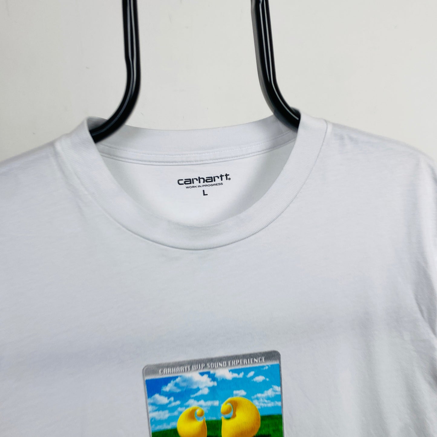 Retro Carhartt T-Shirt White Large