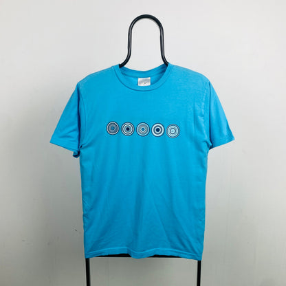 00s Nike Swirl T-Shirt Blue Small