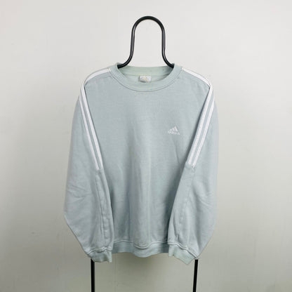 00s Adidas Sweatshirt Light Blue XL