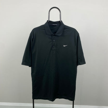 00s Nike Golf Polo Shirt T-Shirt Black XL