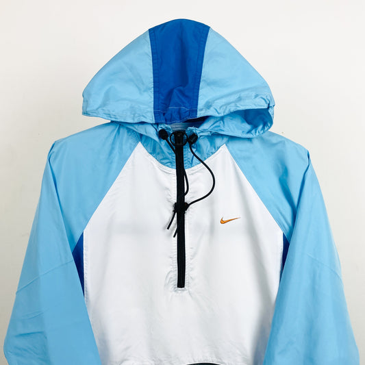 90s Nike Windbreaker Jacket White Medium
