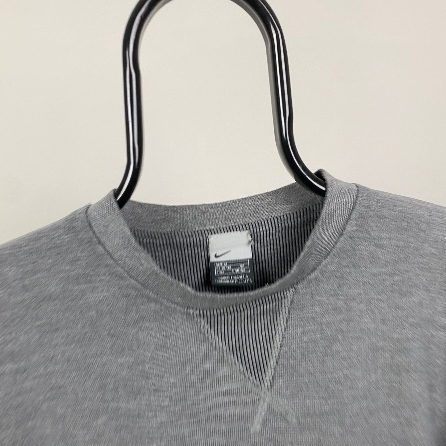00s Nike Sweatshirt Grey Medium