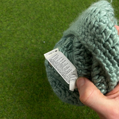 00s Nike Knit Beanie Hat Green