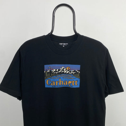 Retro Carhartt T-Shirt Black Medium
