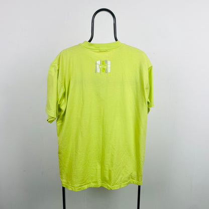 00s Nike T-Shirt Yellow Medium
