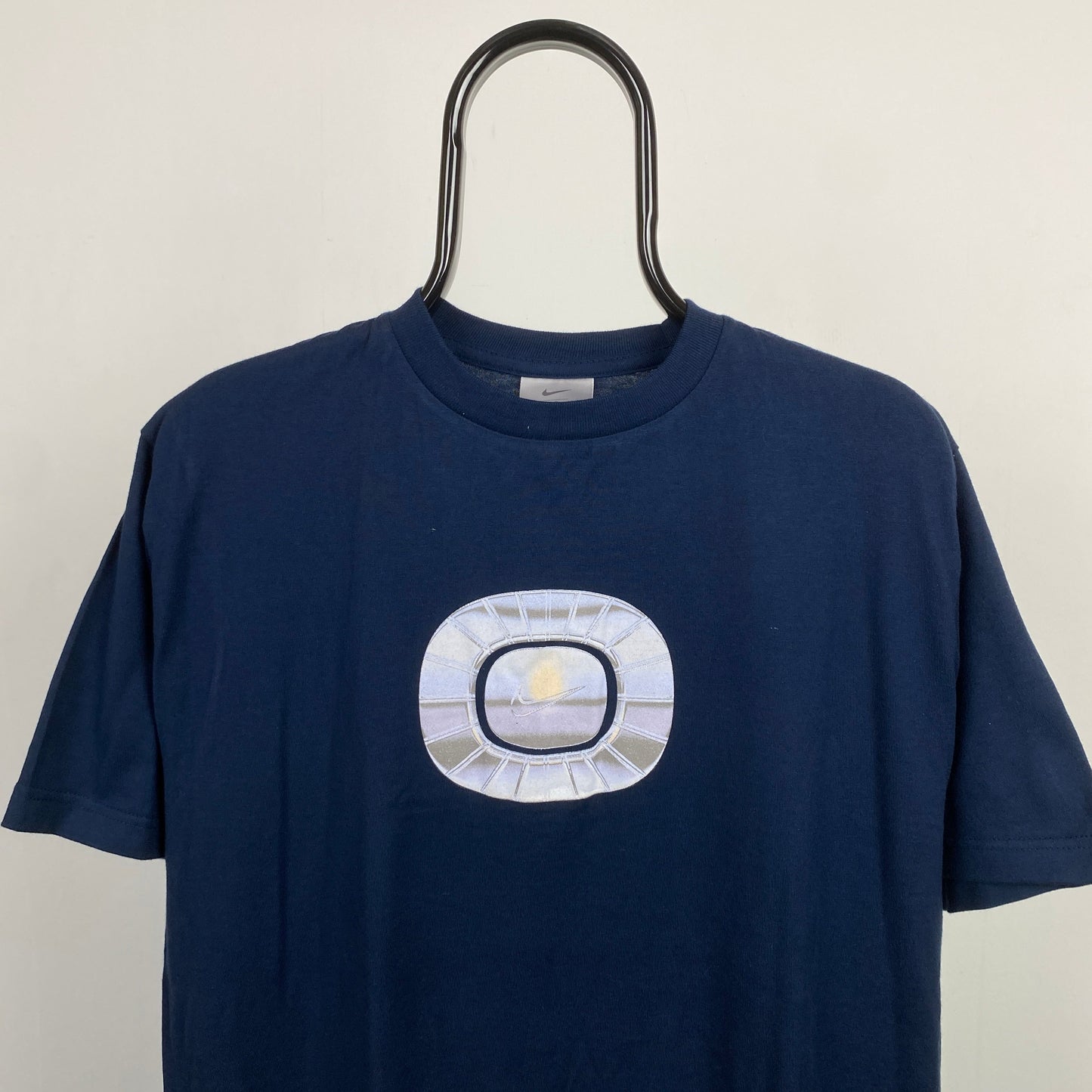 00s Nike T-Shirt Blue Medium