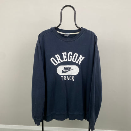 00s Nike Sweatshirt Blue XXL
