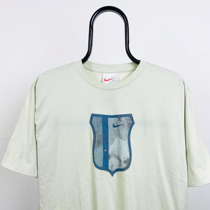 90s Nike Crest T-Shirt Brown Large