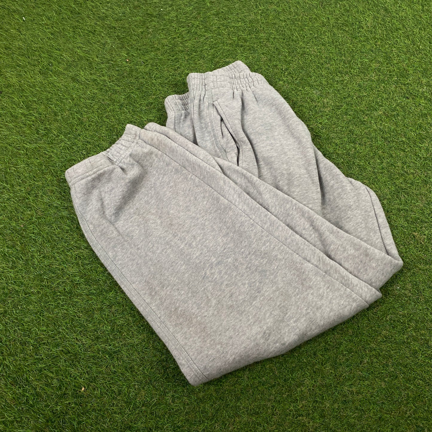 00s Nike Cotton Joggers Grey XS