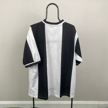 90s Nike Football Shirt T-Shirt Black XL