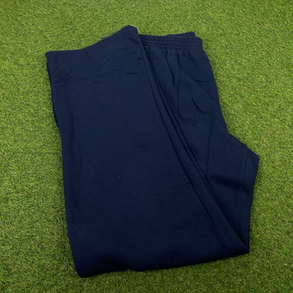 00s Nike Cotton Joggers Blue XXL
