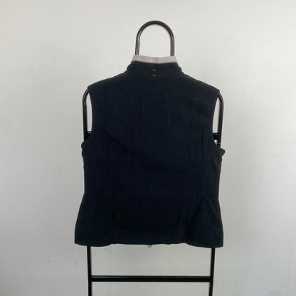 00s Nike ACG Fleece Gilet Sweatshirt Black Womens Medium
