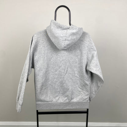 90s Nike Heavyweight Hoodie Grey Small
