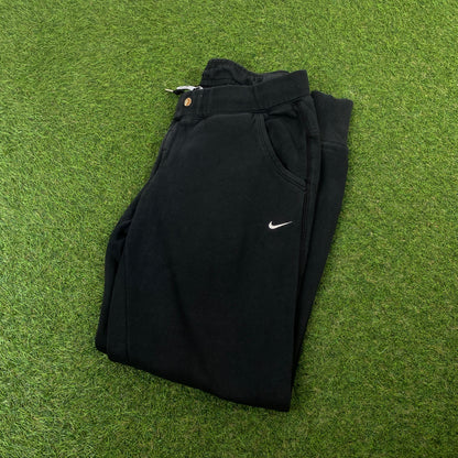 00s Nike Cotton Joggers Black Small