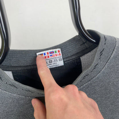 90s Adidas Equipment Sweatshirt Grey Small