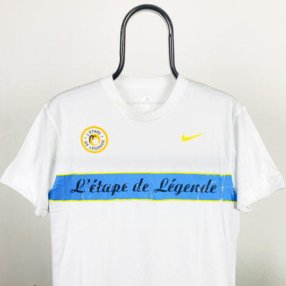 00s Nike Tour De France T-Shirt White Medium