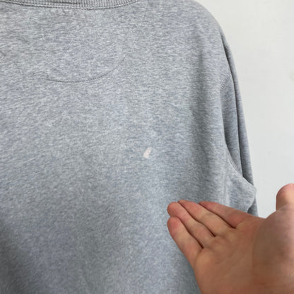 00s Nike Heavyweight Sweatshirt Grey Large