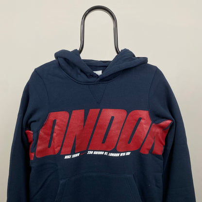 00s Nike Town London Hoodie Blue XS