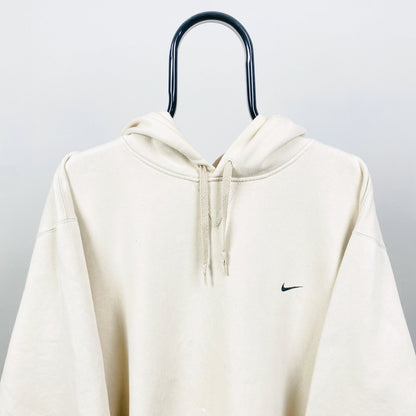 00s Nike Heavyweight Hoodie Brown XXL