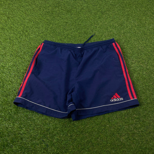 90s Adidas Shorts Blue Large