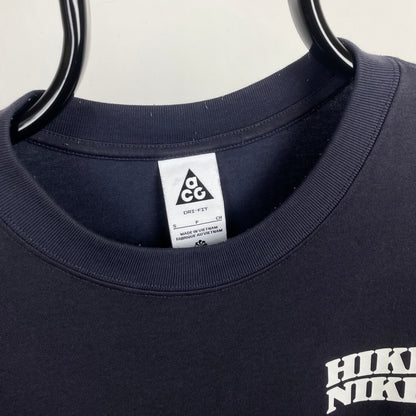 00s Nike ACG Hike Nike T-Shirt Blue Small