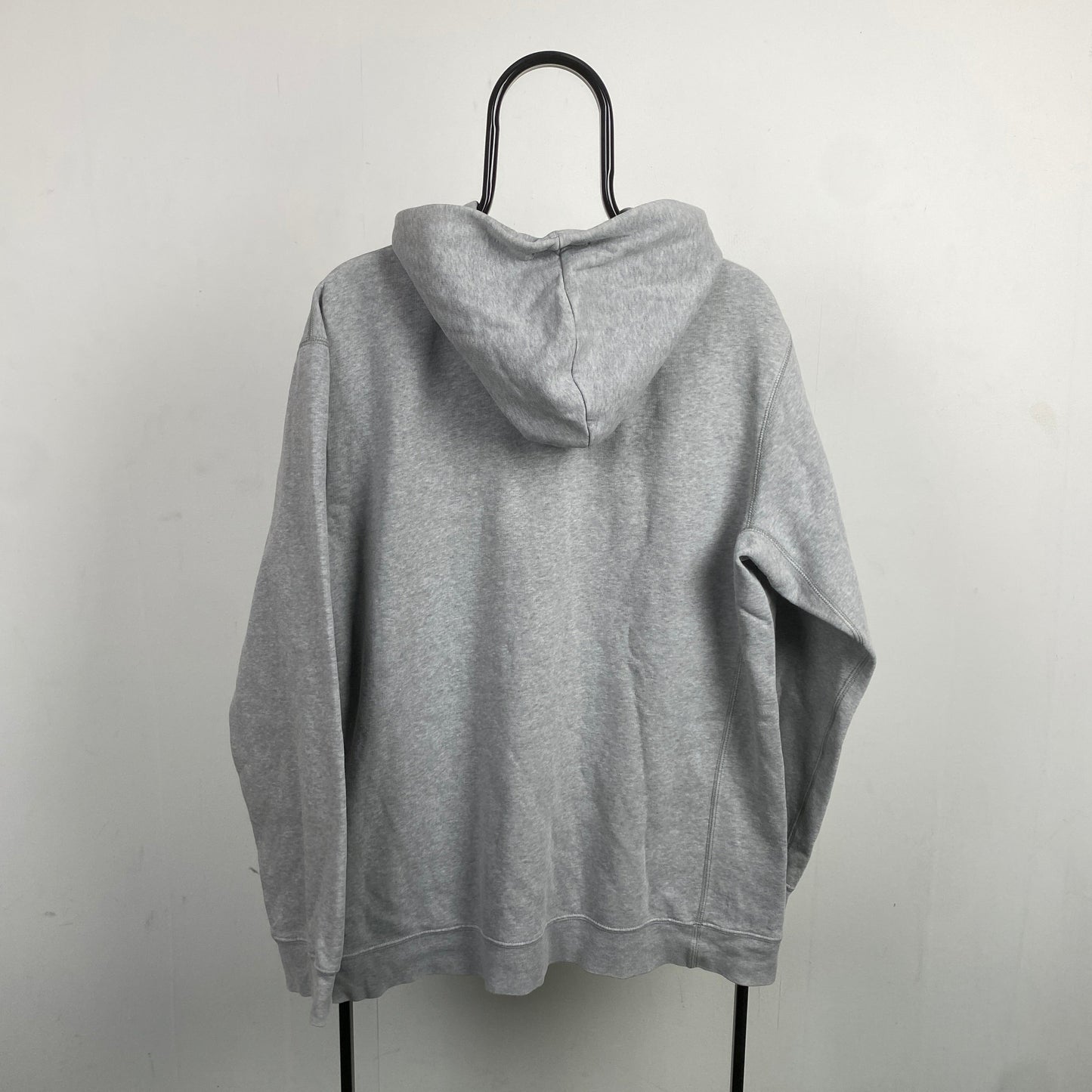 00s Nike Heavyweight Hoodie Grey Large