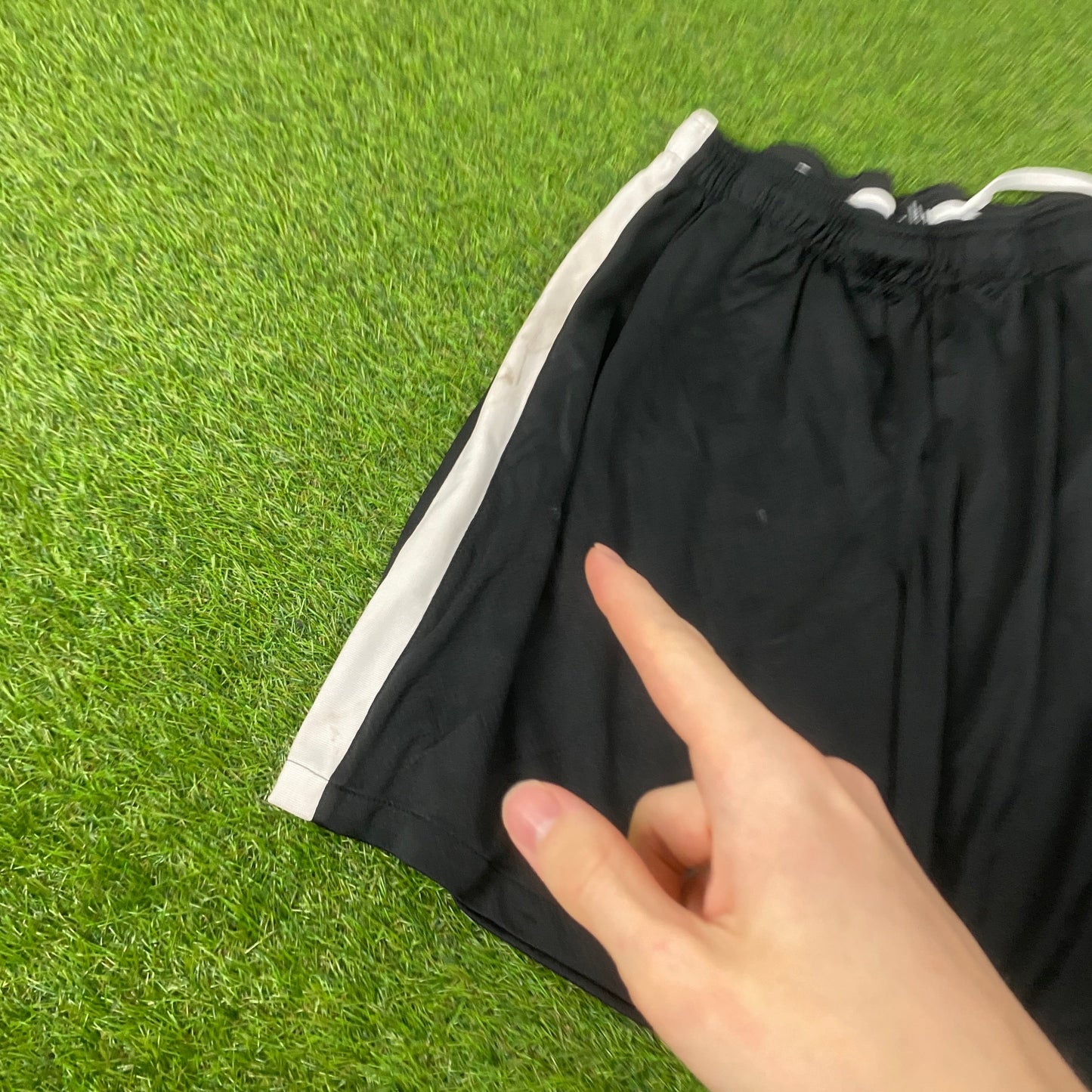 00s Nike Football Shorts Black Large